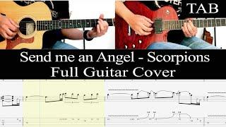 SEND ME AN ANGEL - Scorpions Schenker Jabs FULL guitar cover + TAB