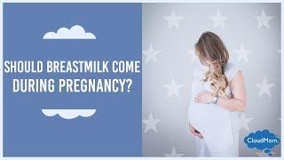 Should Breast Milk Come in During Pregnancy?  CloudMom