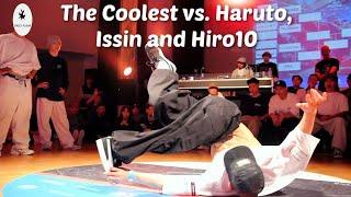 The Coolest vs. Bboy Issin Haruto and Hiro10 . Sunshine Jam top 8.