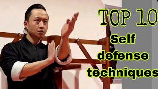 TOP 10 MASTER TU TENGYAO AND @qodir17  SELF-DEFENSE TECHNIQUES