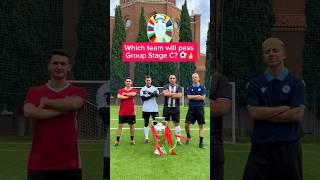 Who Will pass Group Stage C? ️ #Euro2024 #football #soccer #calcio #skillscrewhd