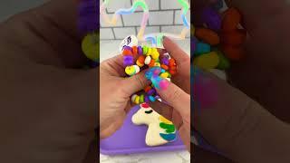 Packing School Lunch with UNICORN Candy Food Satisfying Video ASMR  #shorts