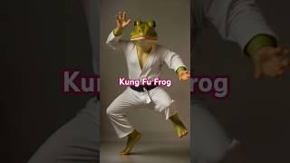 Kung Fu Frog#frog #strangerthings
