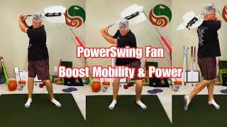 PowerSwing Fan Training Aid Boost Your Mobility and Power for Better Golf Performance