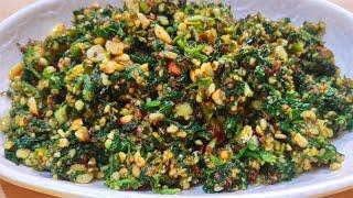 Perfect Palak chi Bhaji टिफिनचा पालक आवडीने फस्त होईल How to make palak ki sabjji Cook With Deepali