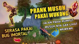 CEPCILL BECANDA PAKAI WUKONG  PRANK MUSUH DI KAGETIN DEPAN MATA - FREE FIRE