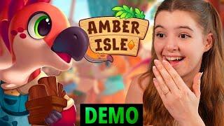 Wenn Animal Crossing und Paleo Pines ein Baby hätten   DEMO Amber Island + Review