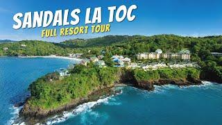 Sandals Regency La Toc St Lucia  Full Walkthrough Resort Tour & Review  4K 2021