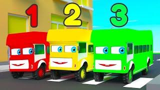 Ten Little Buses  London Bridge  Wheels on the Bus  Nursery Rhymes & Songs Collection Kids USA
