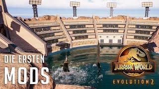 DIE ERSTEN MODS KEINE BAUBEGRENZUNGEN & BESSERE TERRAIN-TOOLS - Jurassic World Evolution 2