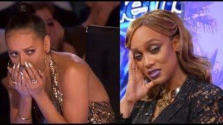 Tyra Was A BIT TRAUMATIZED In This Hilarious Act  AGT Audition S12