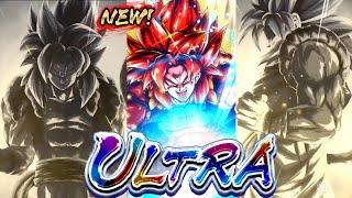 New Ultra Super Saiyan 4 Gogeta Ink Brush Animation Concept-Dragon Ball Legends