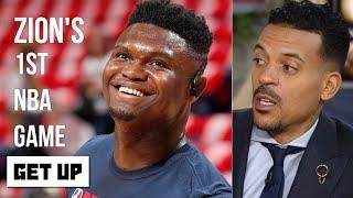 Reacting to Zion Williamsons NBA debut with the Pelicans  Get Up