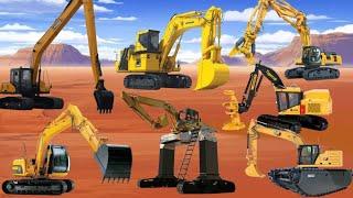 JENIS JENIS ALAT BERAT EXCAVATOR  Hydraulic Shovel Straddle Carrier Amphibi Excavator Long Reach