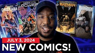 NEW COMIC BOOK DAY 7324  BATMAN #150 SPACE GHOST #3 ABSOLUTE POWER #1