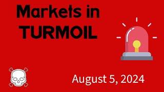 Markets In Turmoil August 5 2024