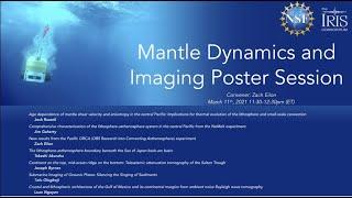 Marine Seismology Symposium - Mantle Dynamics and Imaging Poster Session