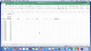 How to Calculate Optimal Pricing In Excel