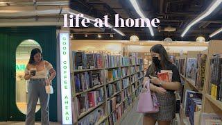 Life at Home Vlog ⏤ Whats in my Bag Doing Things I Love Cafe Hopping & My Daily Life 