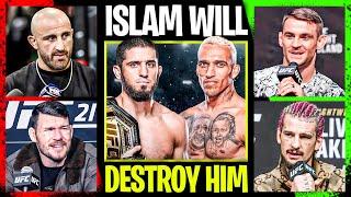 UFC Fighters Shocking Predictions Islam Makhachev VS Charles Oliveira 2 UFC 294