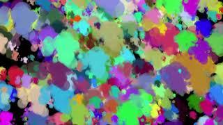 Seamless Color Painting Splatter Animation Background