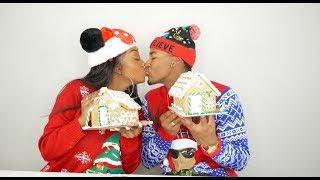 BOYFRIEND VS GIRLFRIEND GINGERBREAD HOUSE EXTREMELY FUNNY MUST WATCH