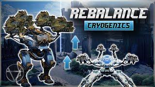 WR  Glacier Cryo Rime BACK To Meta MAJOR BUFF – Mk3 Gameplay  War Robots