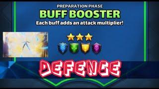 Empires and Puzzles BUFF BOOSTER Tournament Defence Set Up - 3* No Fire - PODBITE ULEPSZENIA Obrona