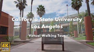 California State University Los Angeles - Virtual Walking Tour 4k 60fps