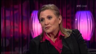 Carrie Fisher on the infamous Star Wars Bikini  The Saturday Night Show  RTÉ One