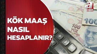 Kök aylık ve taban maaş nasıl hesaplanır? Ek zamla kimin maaşı ne kadar oldu?  A Haber