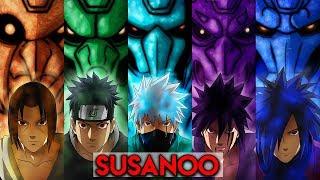 Alle Formen der Susanoo in Naruto Erklärt