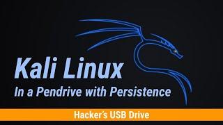 Kali Linux USB Live Boot with Persistence Easiest Way  in 5 minutes