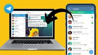 How to Connect Telegram App to Laptop or pc?  Connect within a minute  #telegram