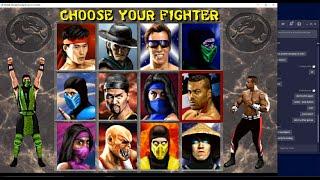 Mortal Kombat 2 - Online Gameplay 2 players with Parsec Gaming
