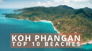 Thailand’s Paradise KOH PHANGAN 2023 -Top 10 Beaches by Drone 4K