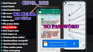 Update terbaru 2023 wa gb no pw  gb whatsapp terbaru 2023 apk download link mediafıre no password