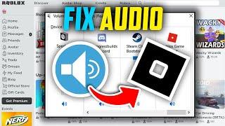 How To Fix Roblox Audio Not Working 2024  101% Worked 