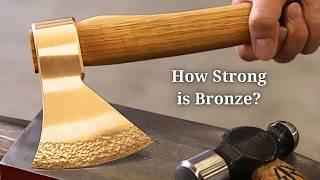 Aluminum Bronze VS Tin Bronze Making & Testing Bronze Hatchets