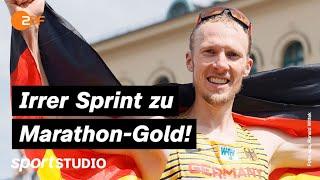 Historisches EM-Gold im Marathon  European Championships München 2022  sportstudio