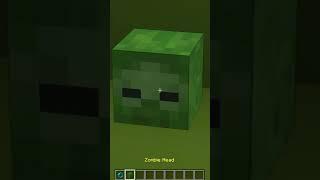 Что Внутри ГОЛОВЫ ЗОМБИ в МАЙНКРАФТ  #shorts #minecraft