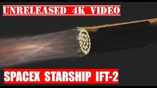 4k - Never seen before Full Skyshow video of the SpaceX IFT-2 launch