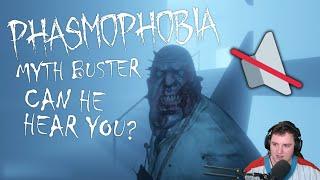 Phasmophobia Myth Buster Can the ghost hear you while your Mic is off?