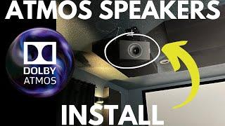 How to Install Dolby Atmos Speakers - Home Theater