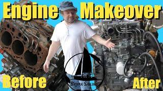 Rebuilding Yanmar Diesel from Sunk Boat