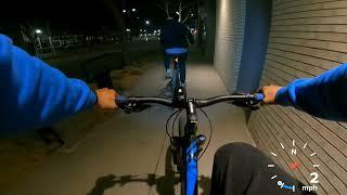 Bike Riding At Night