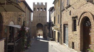 Montefalco. Perugia. Italia in 4K