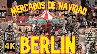 Berlín Mercadillos navideños  Origen y Actualidad 4K