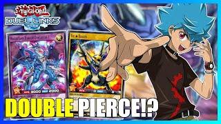 YOU CAN ATTACK TWICE WITH PIERCING?  Rush Duel Links Deck Profile Dragon Fusion