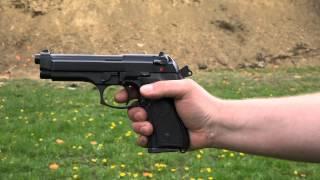 Beretta 92 FS Shooting - Gs HD Gun Show